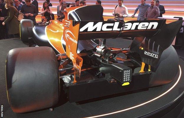 McLaren F1 car launch