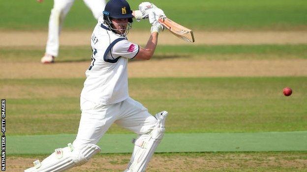 England Lions batsman Dom Sibley has made five of his 11 first-class centuries this season