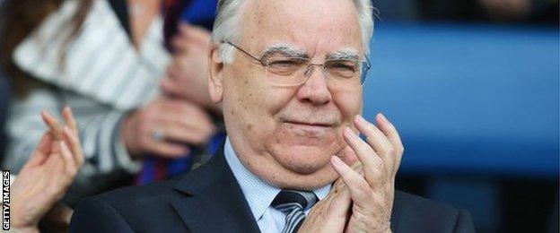 Everton owner Bill Kenwright