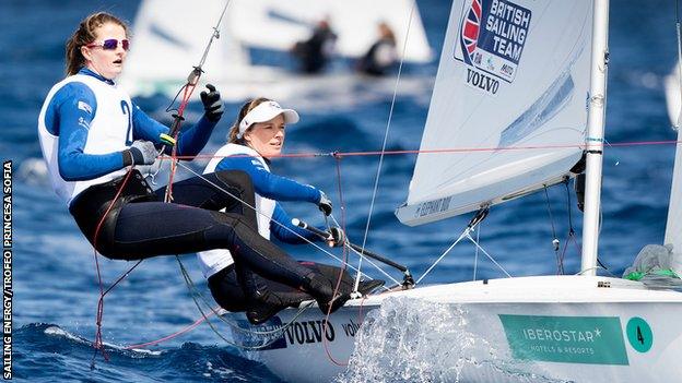 Hannah Mills and Eilidh McIntyre started sailing together in 2017