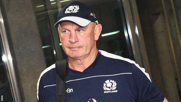 Scotland coach Vern Cotter