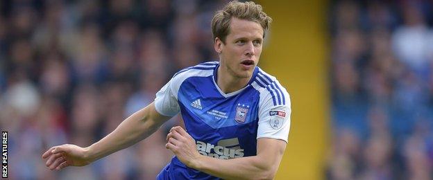 Ipswich Town defender Christophe Berra