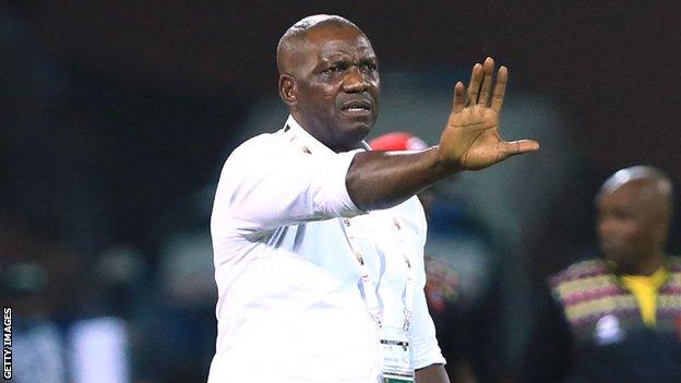 Nigeria coach Augustine Eguavoen