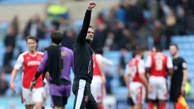 Fleetwood's first win over Coventry was a personal triumph for former Sky Blues boss Steven Pressley on his return to the Ricoh Arena