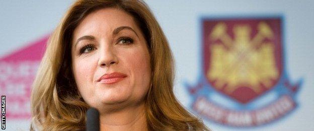 West Ham vice-chairman Karren Brady