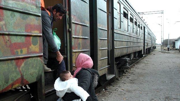 Refugees in Serbia