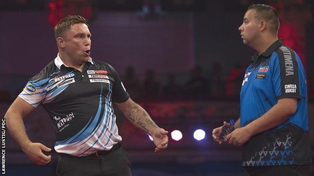 Gerwyn Price's win over Jermaine Wattimena saw him reach the second round for the first time since 2016