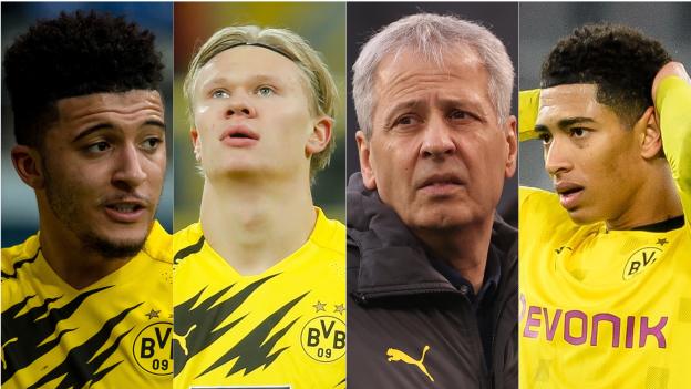 Jadon Sancho, Erling Braut Haaland, Lucien Favre, Jude Bellingham