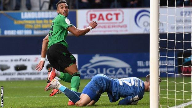 Jacob Brown scores for Stoke