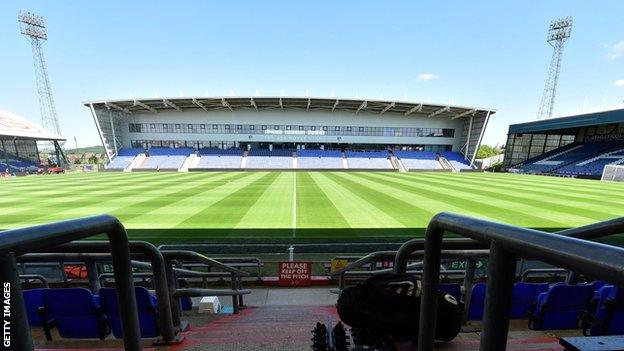 Boundary Park in Oldham