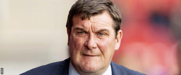 Former St Johnstone manager Tommy Wright