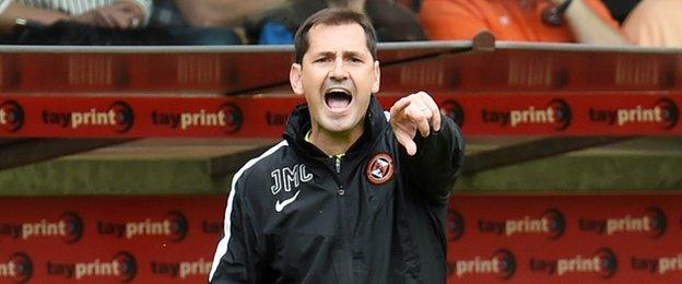 Dundee United manager Jackie McNamara