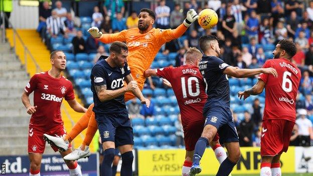 Wes Foderingham was Rangers' first-choice goalkeeper until Allan McGregor returned to the club in 2018