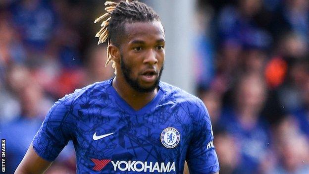 Kasey Palmer in action for Chelsea