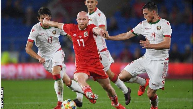 Midfielder Jonny Williams was Wales' creative fulcrum against Belarus