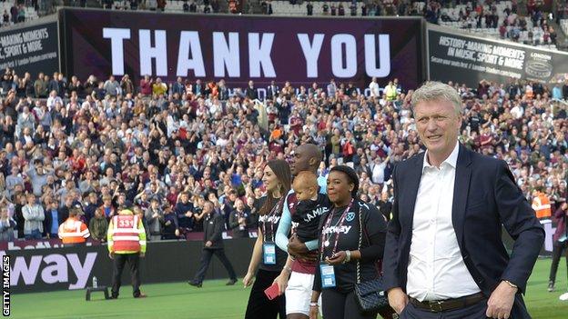 David Moyes at West Ham