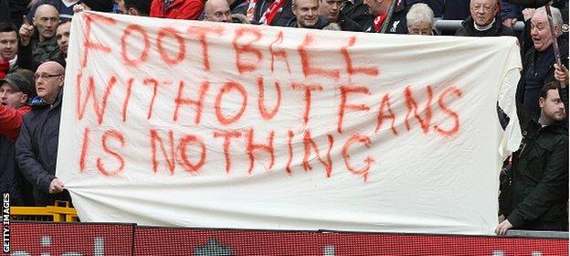 Liverpool fans staged a walkout over ticket prices and won their battle with the club's owners