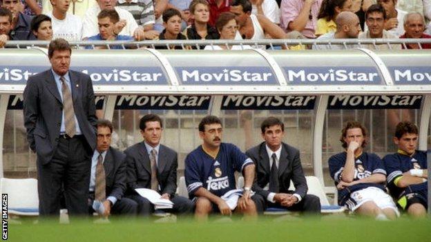 John Toshack at Real Madrid