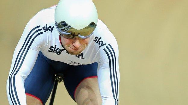 Jason Kenny part of the winning men's sprint