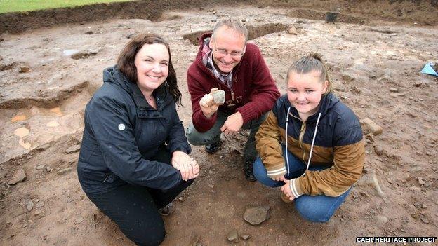 Caerau Hillfort dig