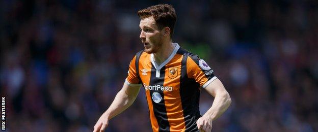 Hull City full-back Andrew Robertson