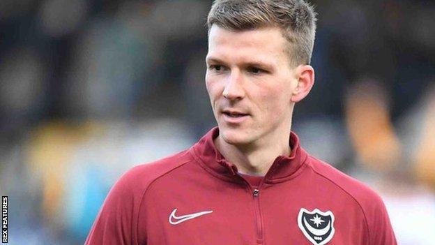 Paul Downing has made just one league start for Pompey this season