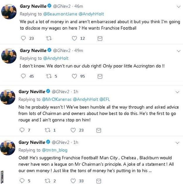 Gary Neville on Twitter