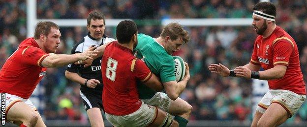 Wales drew 16-16 with Ireland in Dublin