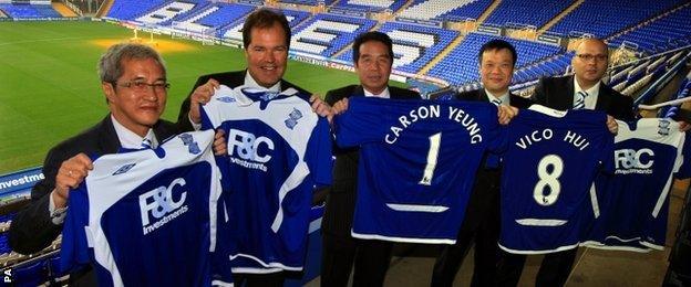 Birmingham City takeover 2009