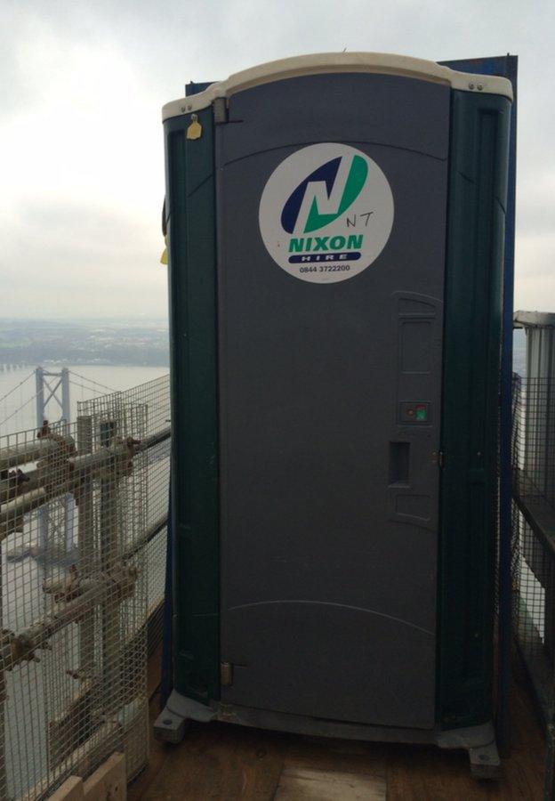 Queensferry Crossing toilet Pic: Lisa Summers