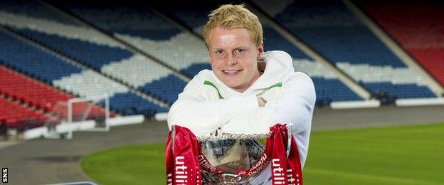 Celtic winger Gary Mackay-Steven