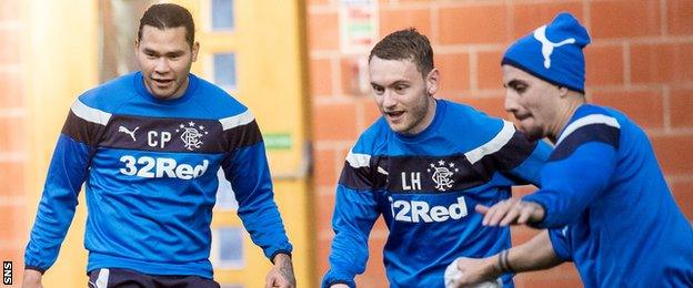 Carlos Pena, Lee Hodson and Fabio Cardoso