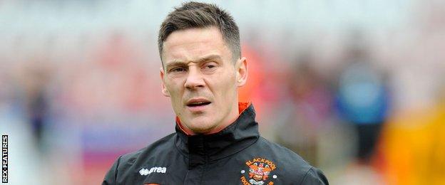 Ian Black spent seven months at Blackpool last year