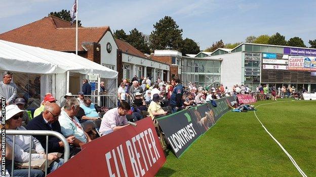 Durham first started playing a One-Day Cup game at Gosforth in Newcastle in 2014