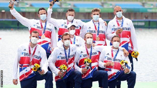 Three members of Great Britain's men's eight from Tokyo 2020 will compete in the Boat Race