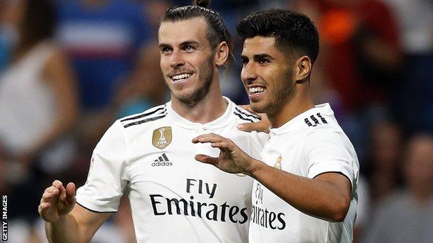 Gareth Bale and Marco Asensio