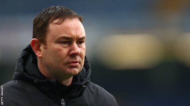 Derek Adams has led Morecambe to 10 wins from 22 games and eighth position in League Two so far this season