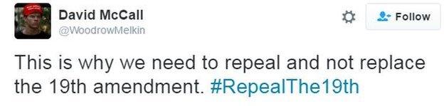 This is why we need to repeal and not replace the 19th amendment #repealthe19th