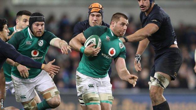 CJ Stander has emerged as a key player for Ireland since his debut in 2016