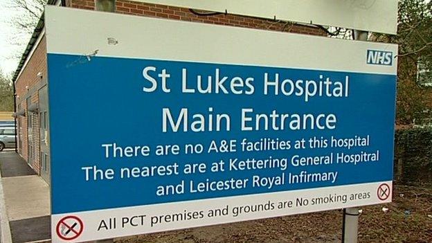 St Luke's Hospital in Market Harborough