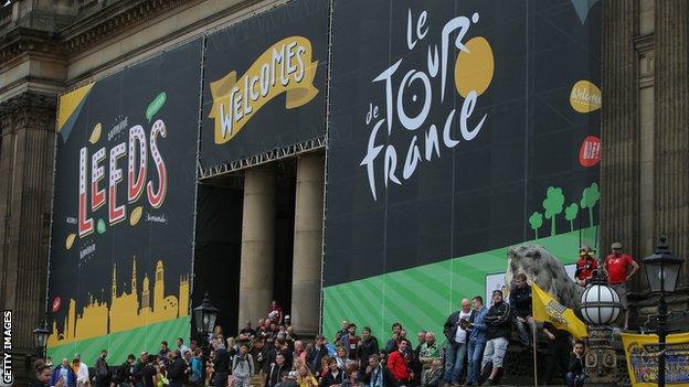 Grand Depart celebrations in Leeds