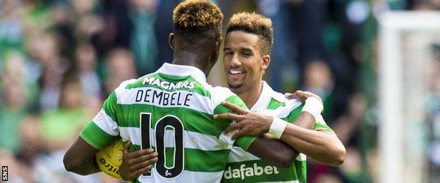 Moussa Dembele, Scott Sinclair