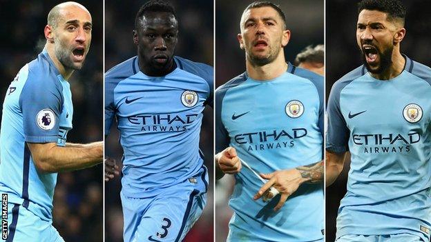 Manchester City full backs