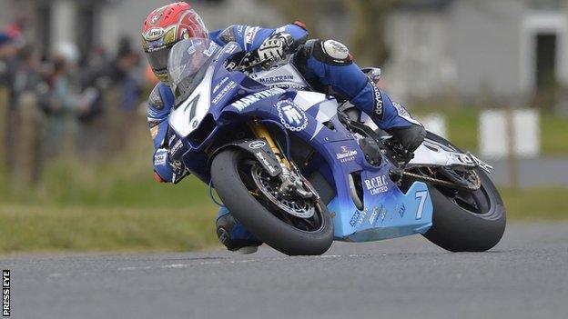 Dan Kneen was on winning form at Tandragee