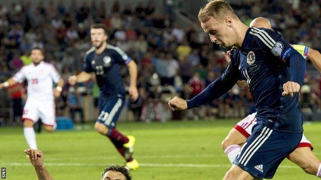 Leigh Griffiths has six caps for Scotland