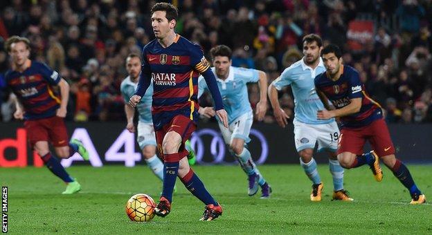 Barcelona beat Celta Vigo