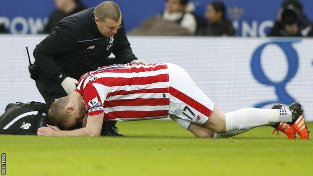 Stoke City defender Ryan Shawcross