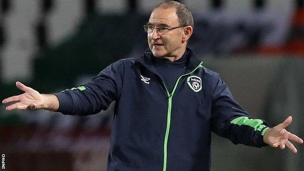 Republic of Ireland manager Martin O'Neill