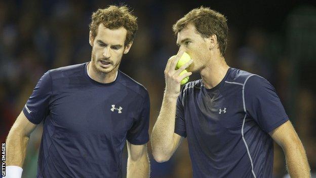 Jamie and Andy Murray