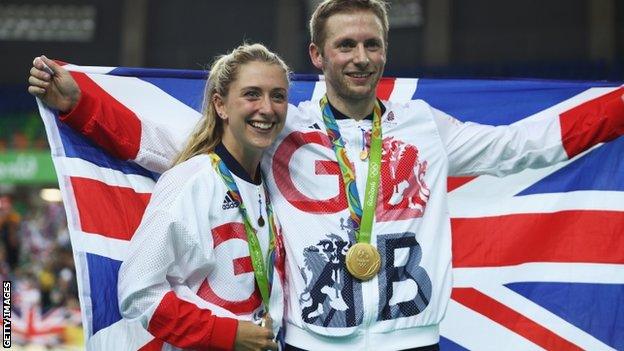 Laura Trott and Jason Kenny